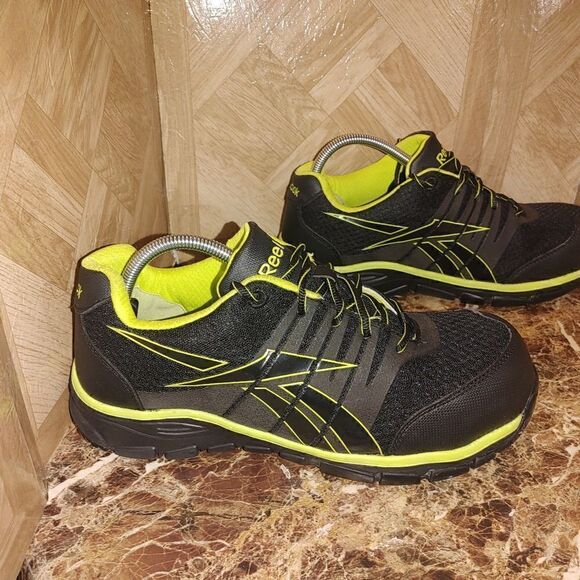 Reebok men's a room Arion RB4501 work shoes black size 10m. 503 - Picture 2 of 12